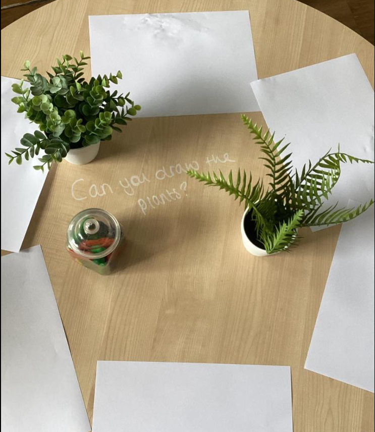 Creative Explorations in Our Baby & Teenie Moons Room